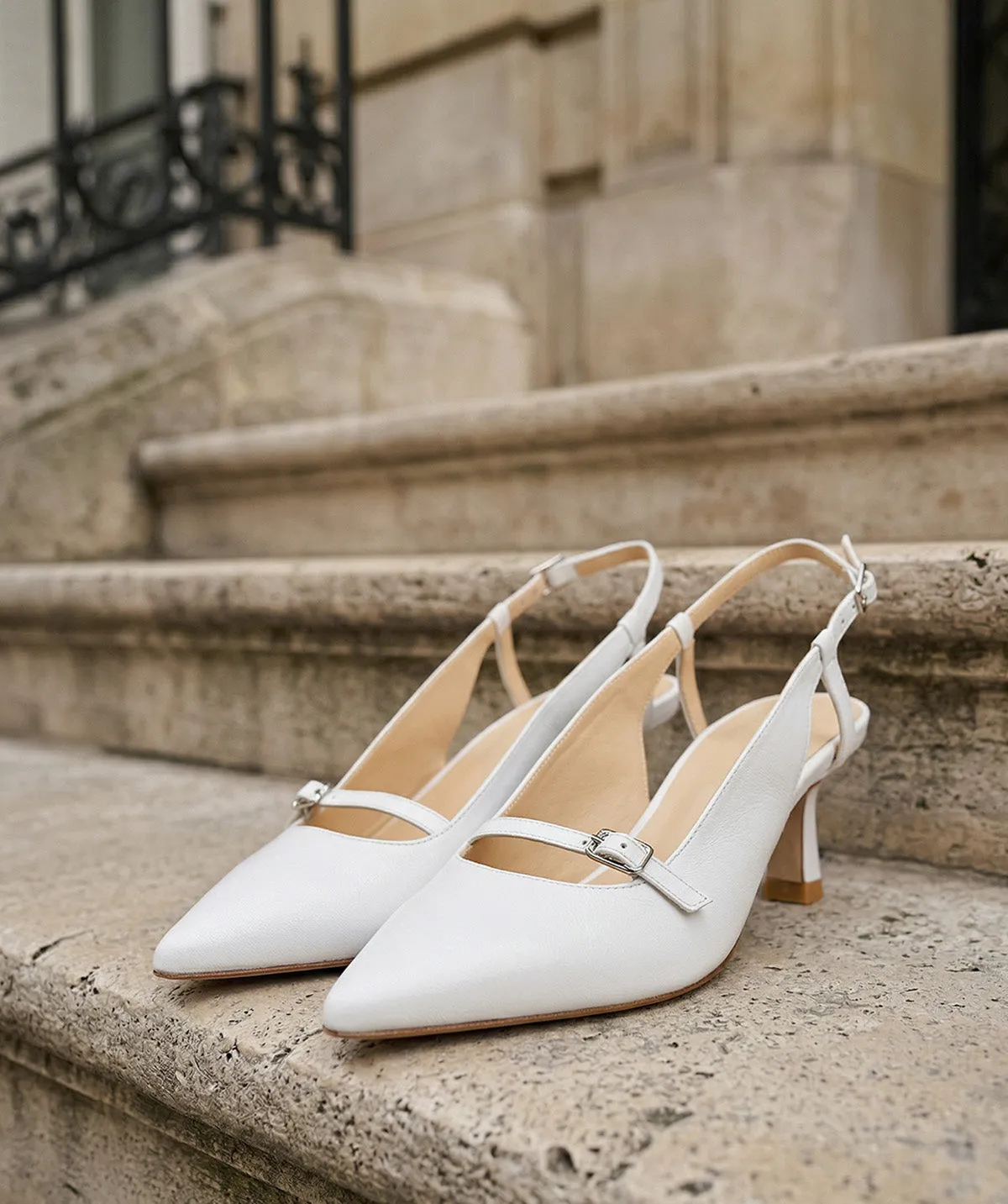 Finsbury PARIS LISA pumps wit leer
