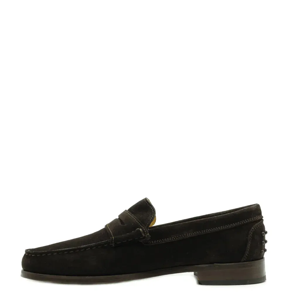 Donelli 7006 instappers bruin heren suede