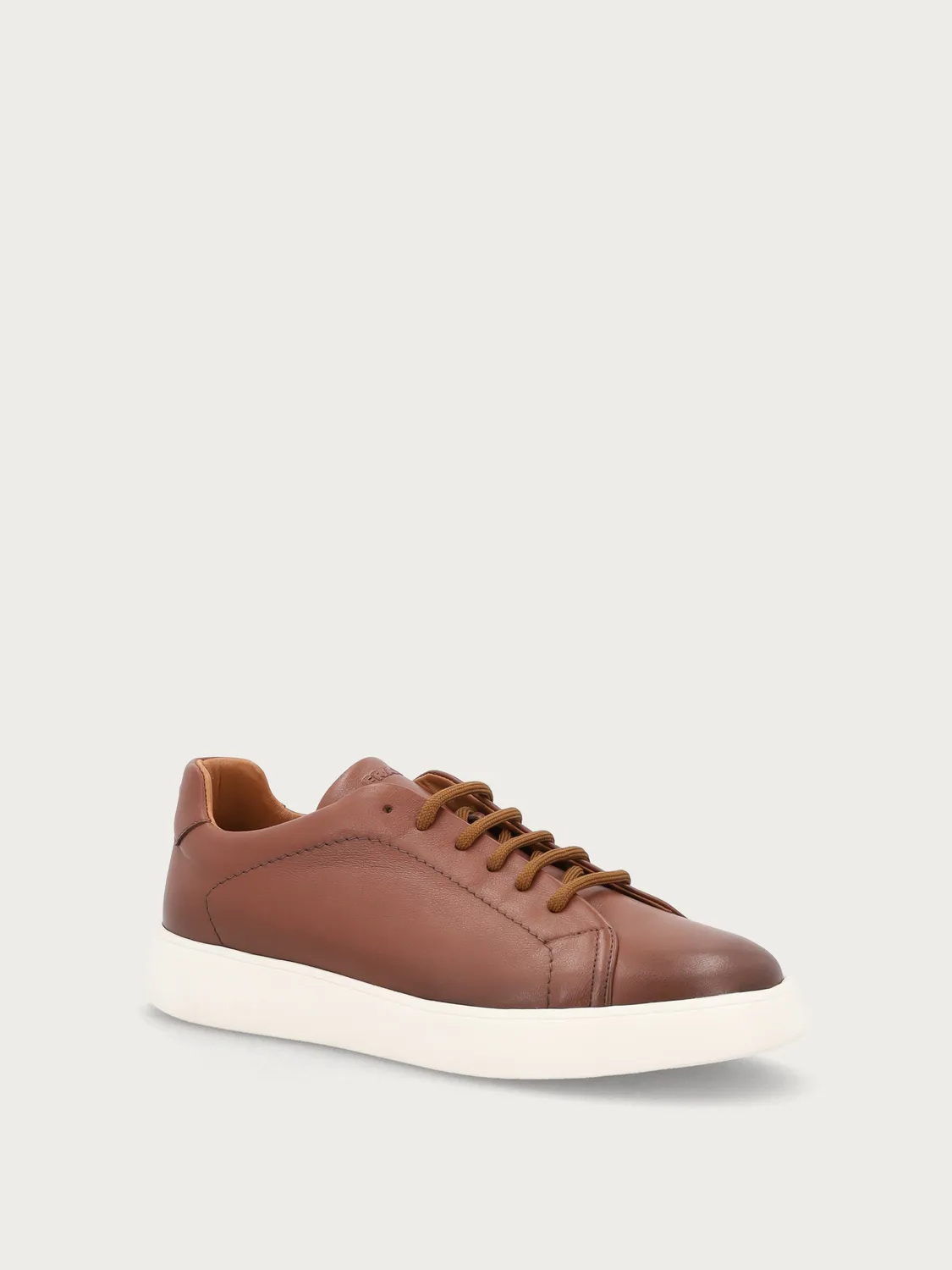 Frau Minimal sneakers bruin leer heren