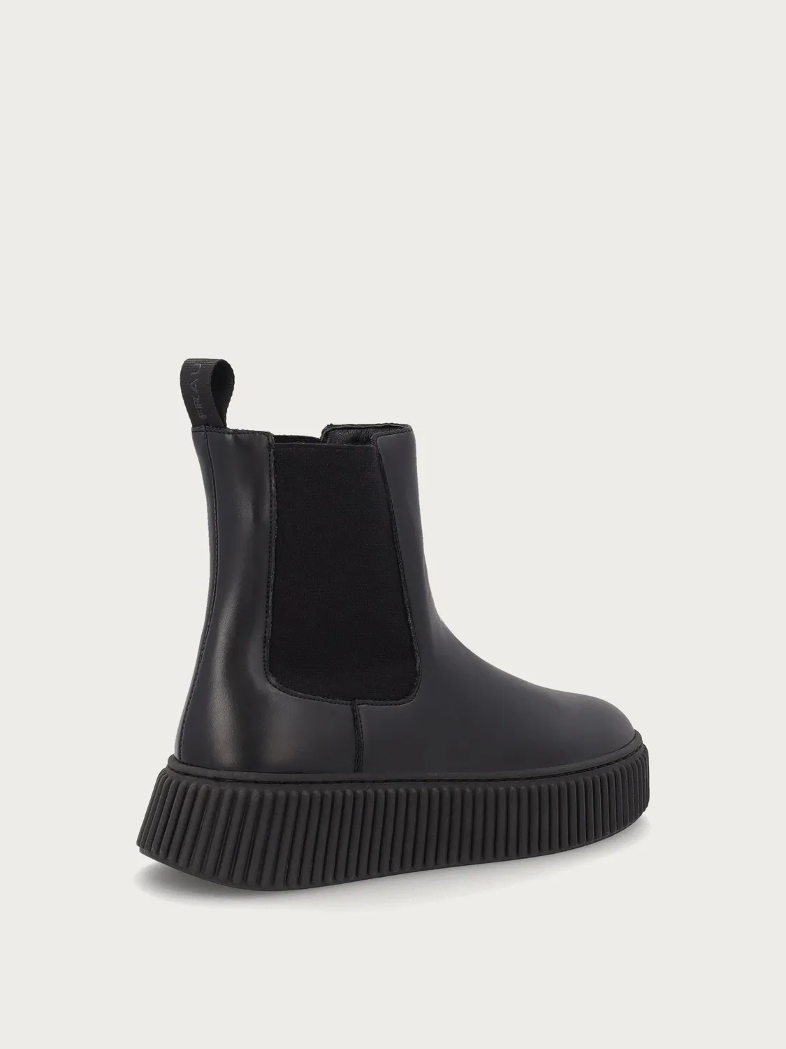 Frau Re-Genesis Beatle boots zwart gerecycled leer