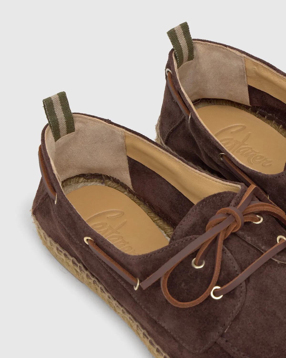 Castaner Nemo T 186 espadrille donkerbruin leer