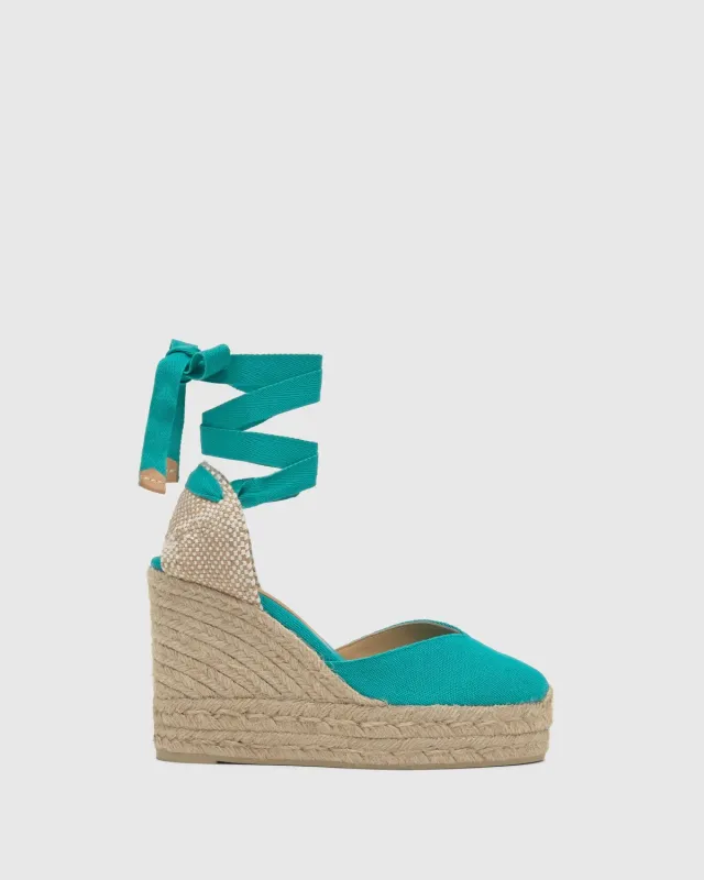 Castaner Chiara 8ED 002 espadrille aquamarine 11 cm