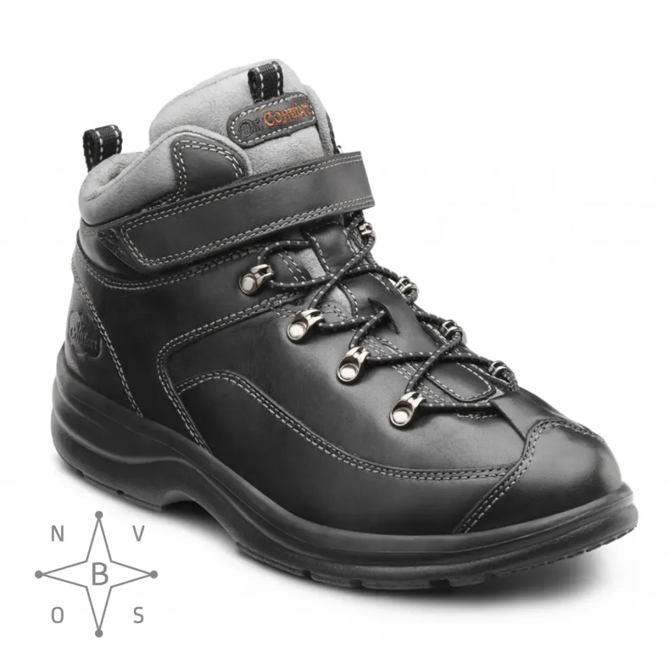 Dr. Comfort Vigor wandelschoen volnerf leer elastische veter