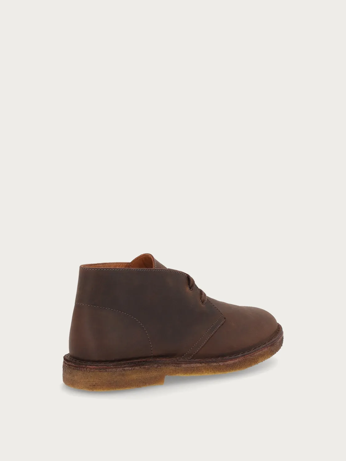 Frau Verona desert boots nubuck donkerbruin