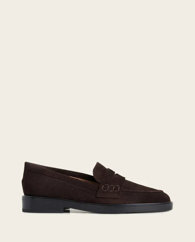 Flattered Sara loafers chocolate suède maat 35-42