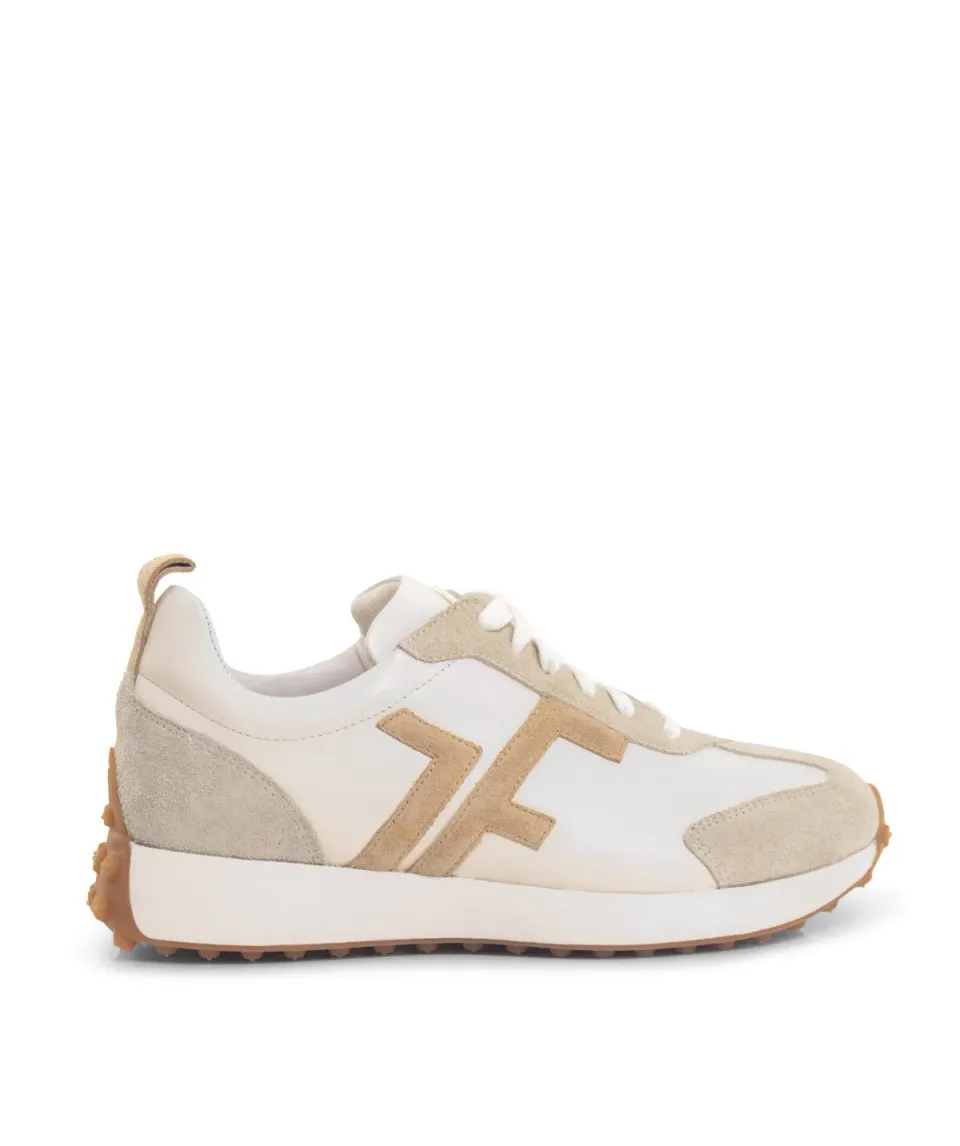 Finsbury Kate sneakers beige leer dames