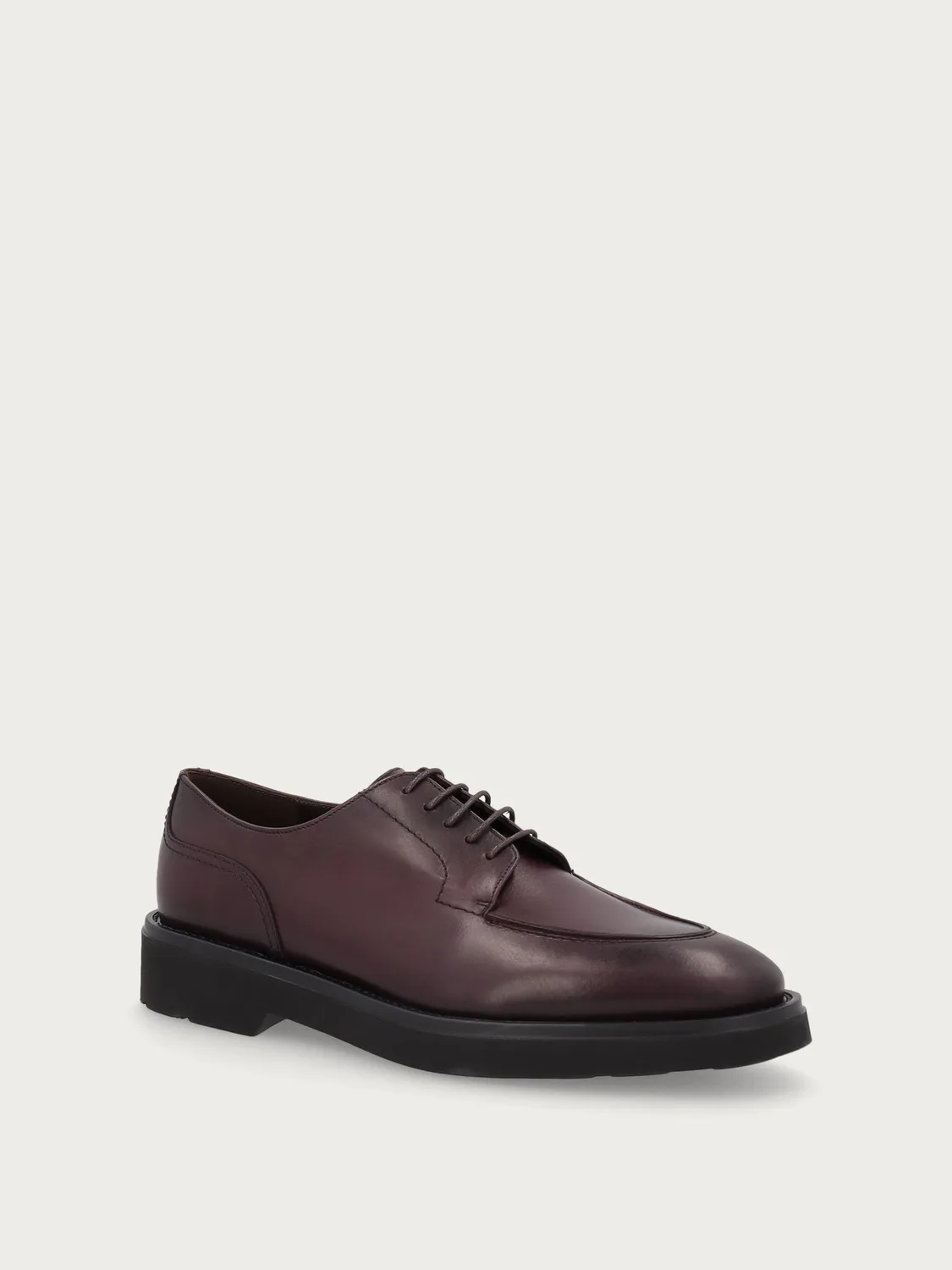 Frau Verona heren veterschoenen bordeaux leer ombre