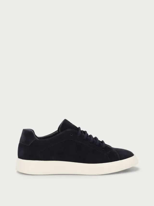 Frau Minimal sneakers suède blauw heren