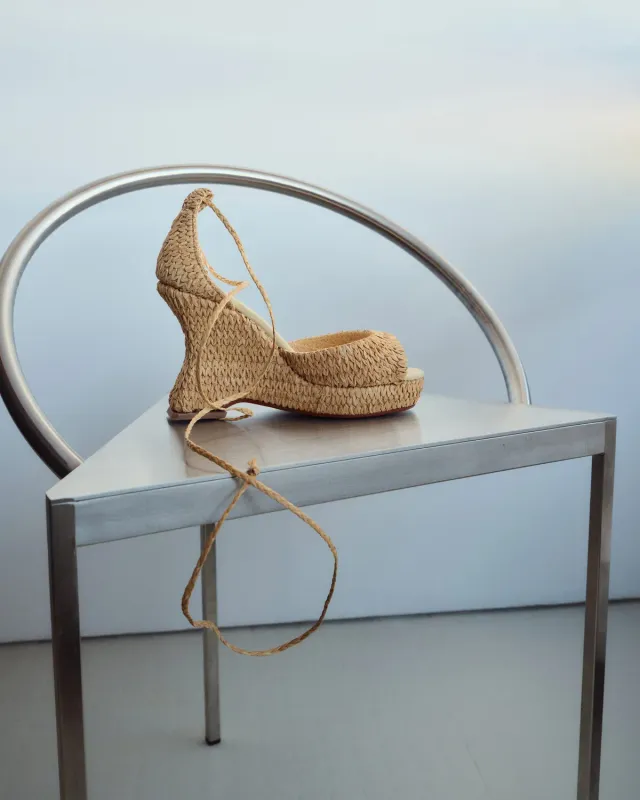 Castaner Blanca CSC 306 sandalen naturel raffia