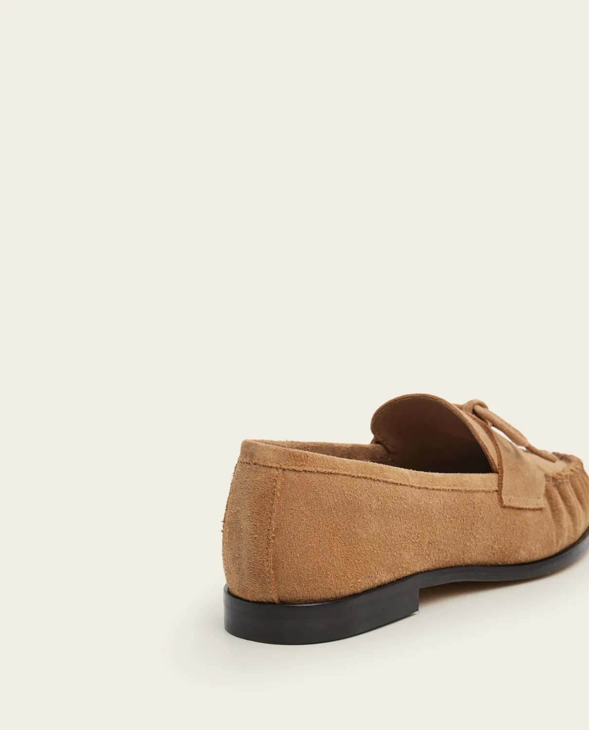 Flattered Dylan Cognac loafers suède