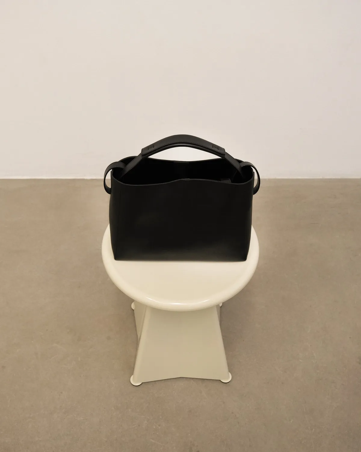 Flattered Hedda Mini Handbag Leather Black handtas leer