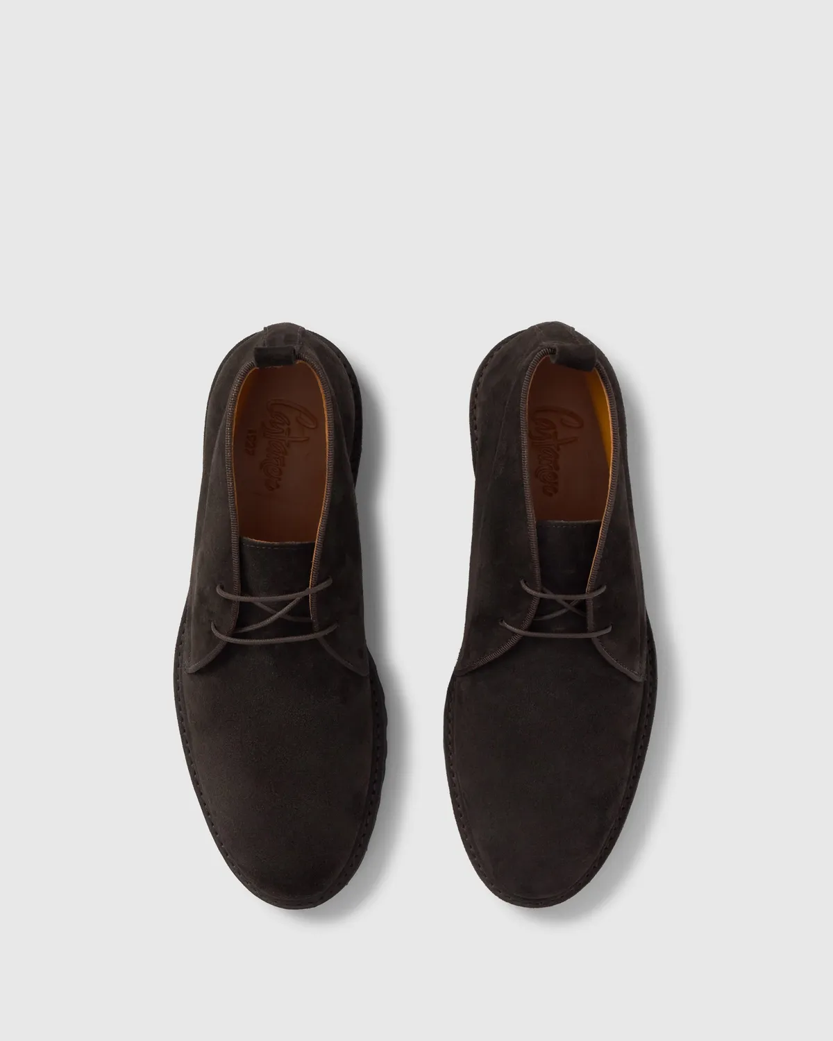 Castaner Leo 186 desert boots cafe bruin suede