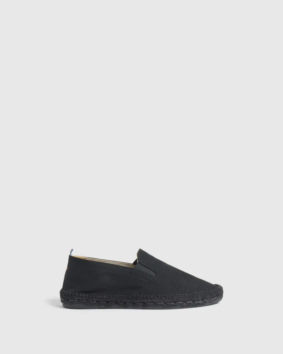 Castaner Joel C/001 espadrilles zwart katoen