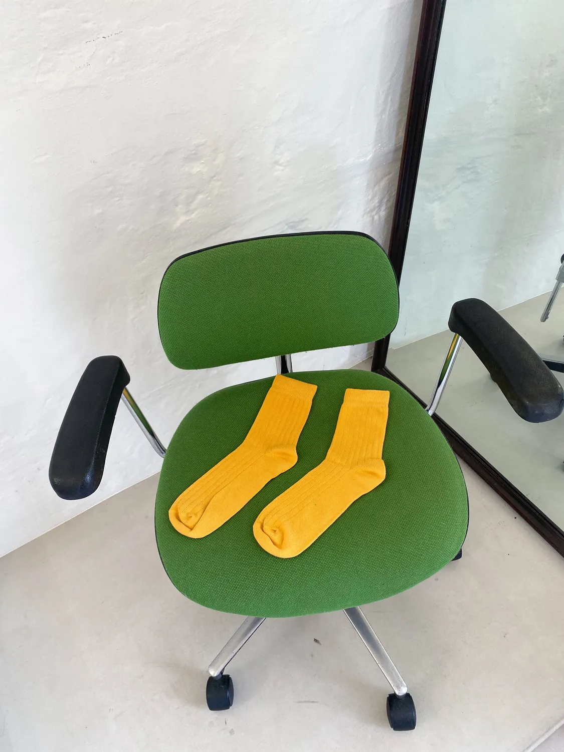 Jutelaune Canale Sokken Geel Katoen One Size