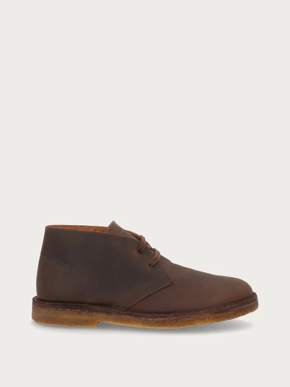 Frau Verona desert boots nubuck donkerbruin
