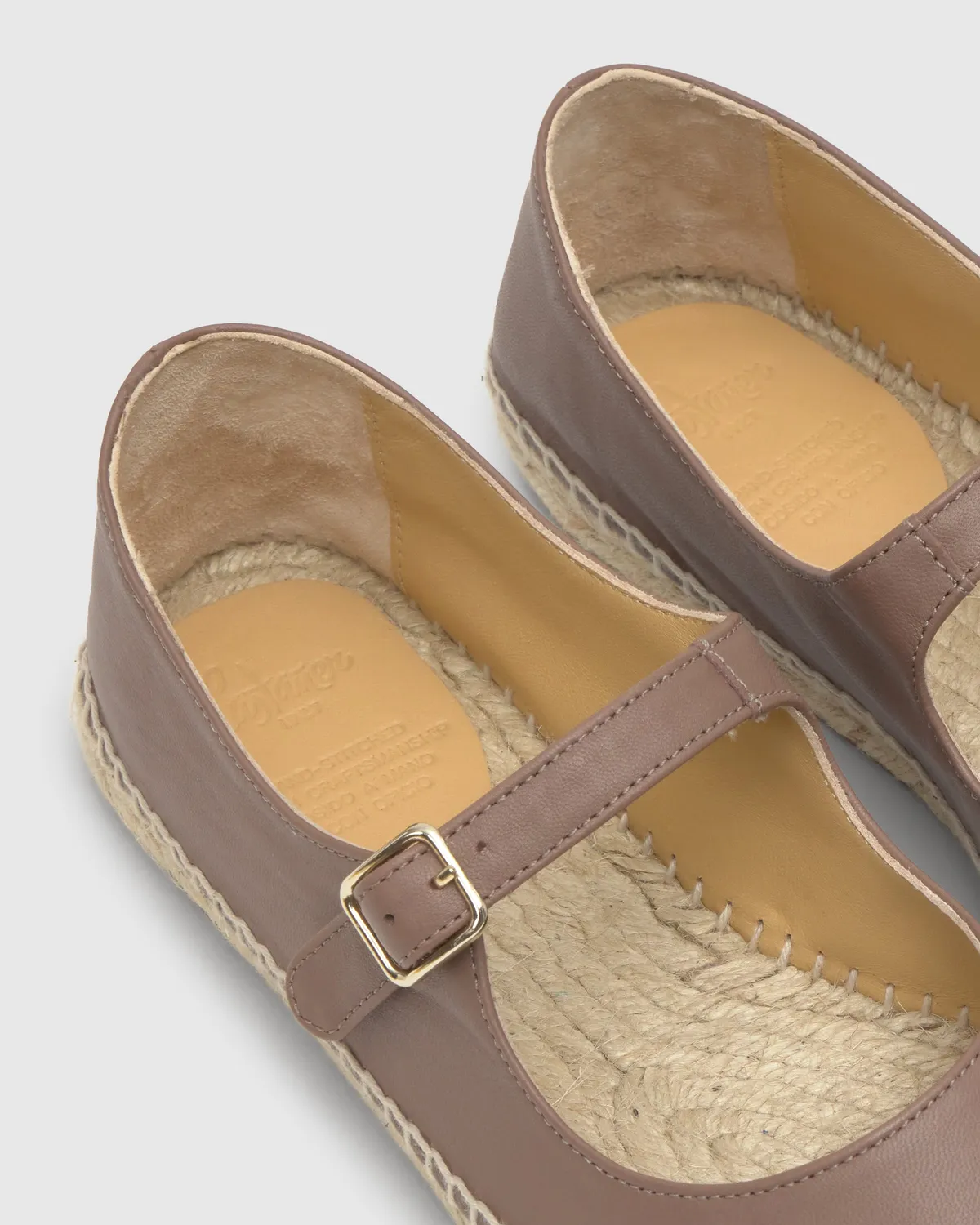 Castaner Pepa 280 ballerina taupe leer