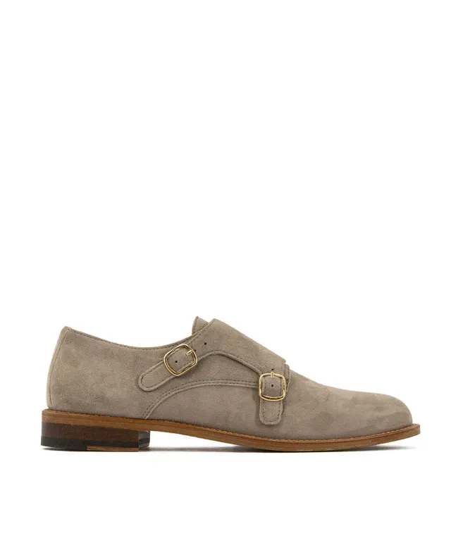 Finsbury Jessica Cambridge veterschoenen beige velours