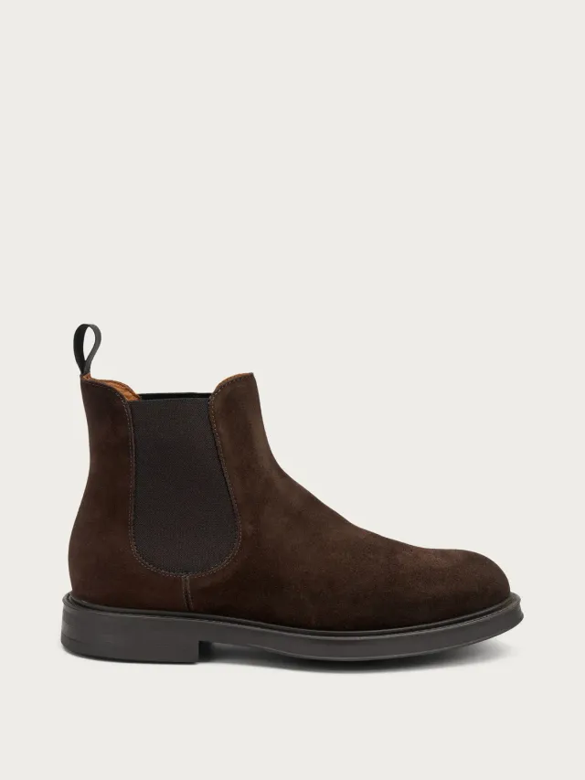 Frau Verona Beatle boots bruin suède heren