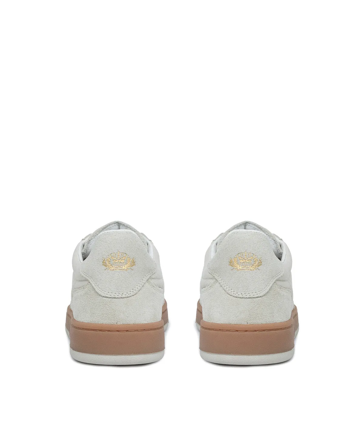 Finsbury Jules sneakers wit leer gestikt