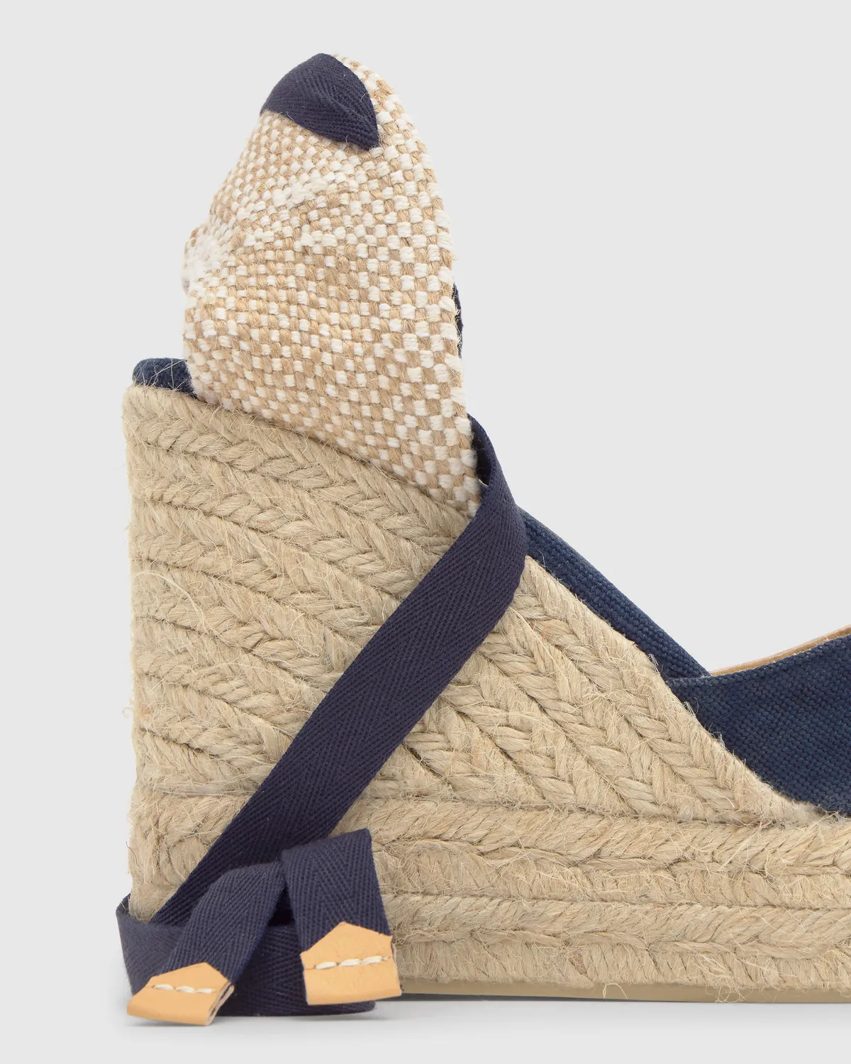 Castaner Chiara 8ED/002 espadrilles blauw – 11 cm plateau