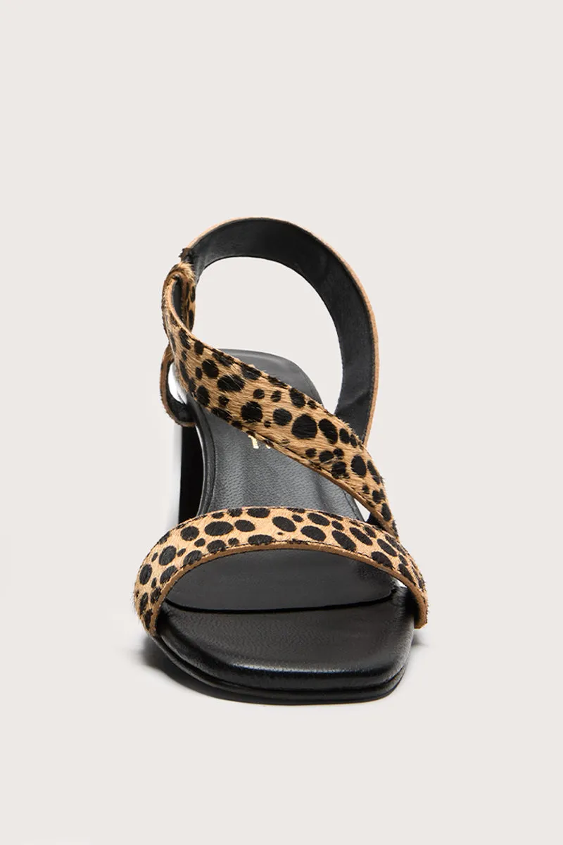 Bryan Stepwise Noe sandalen cheeta brede hak