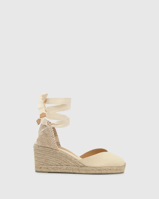 Castaner Chiara/6/001 espadrilles ivory veter