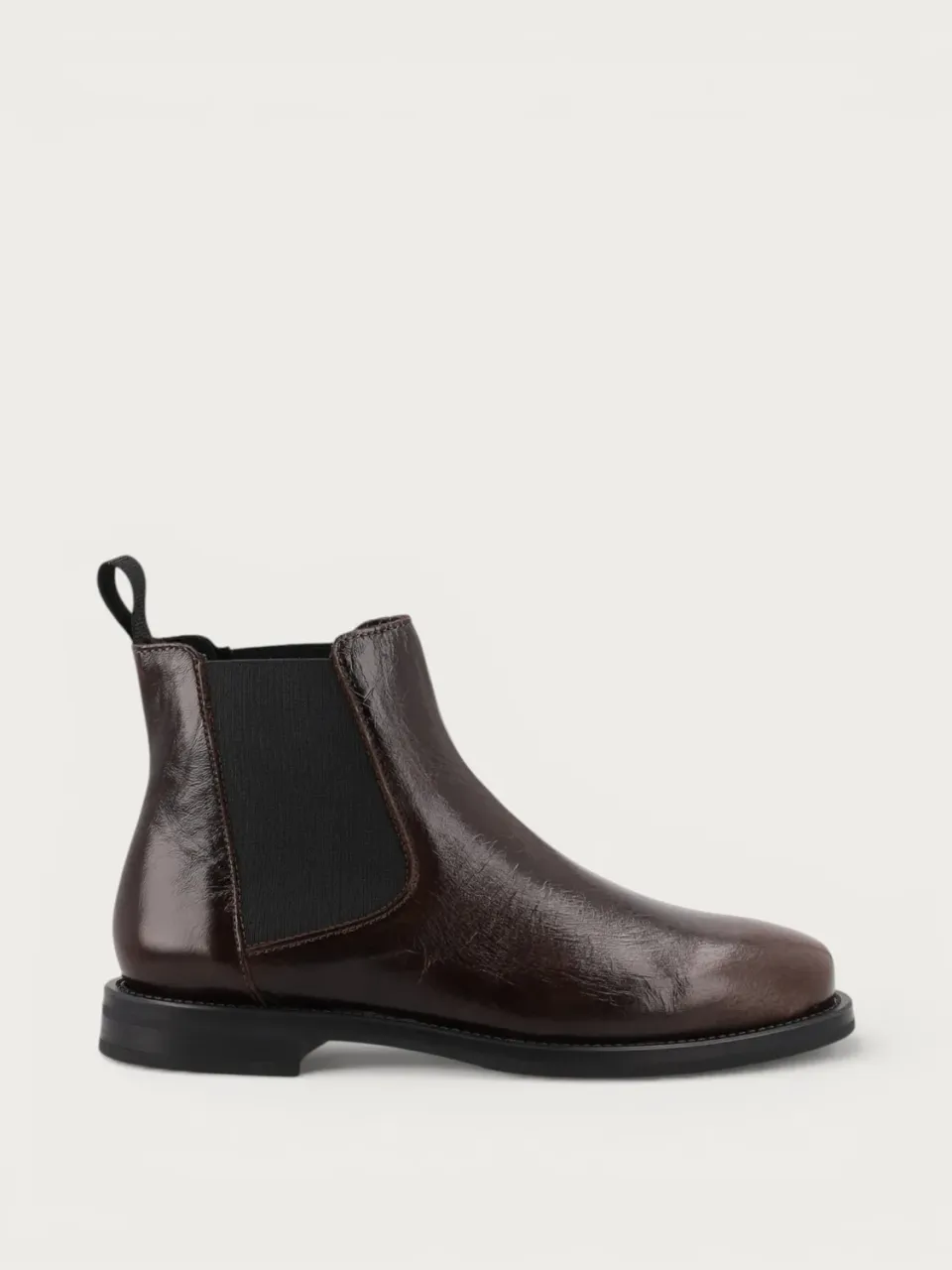 Frau Verona bruine leren beatle boots dames