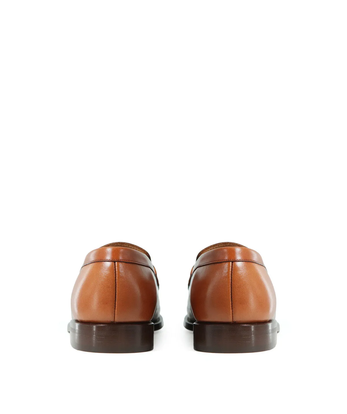 Finsbury College 1986 loafer lichtbruin goud leer