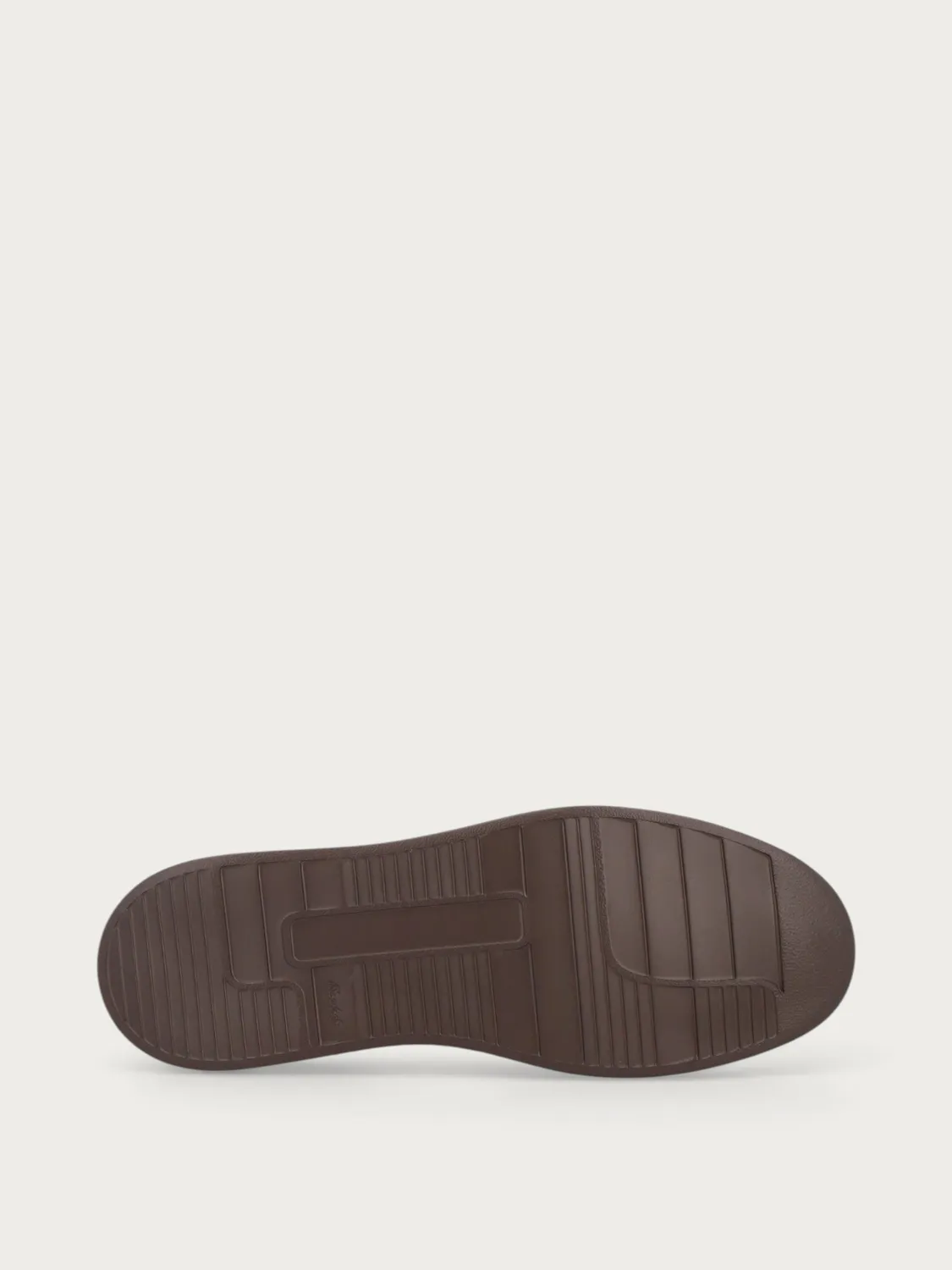Frau Minimal sneakers donkerbruin suède heren