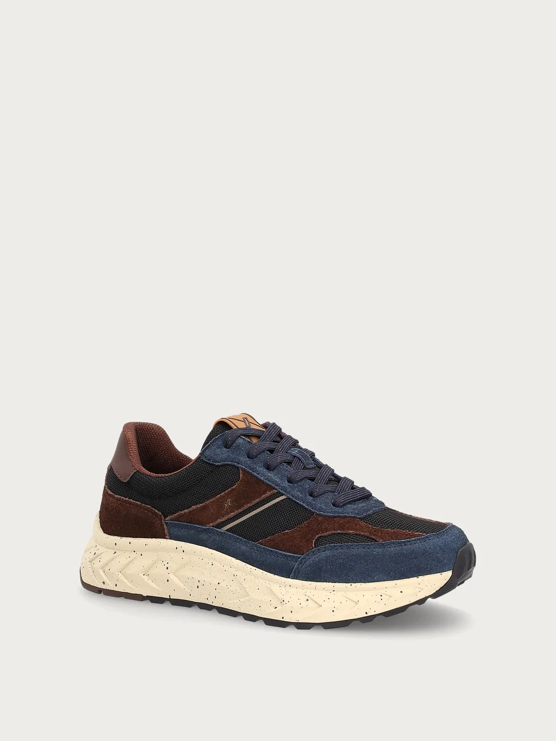 Frau Cross Hybrid sneakers blauw leer heren
