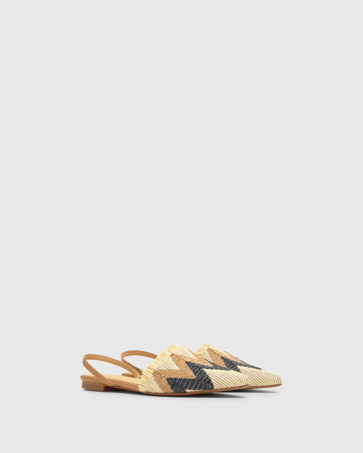 Castaner Berta 296 ballerina multicolor raffia