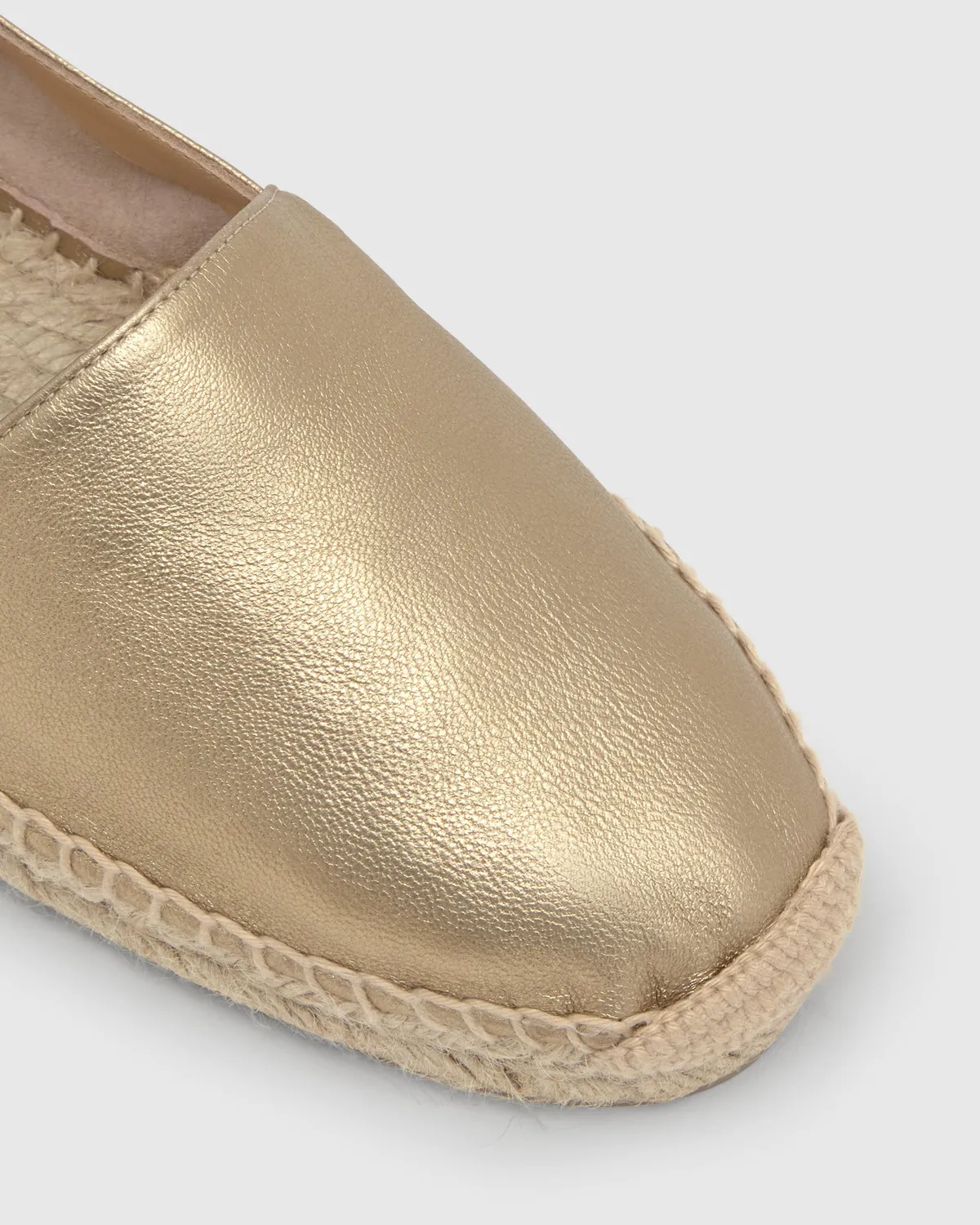 Castaner Kenda/118 espadrilles goud leer