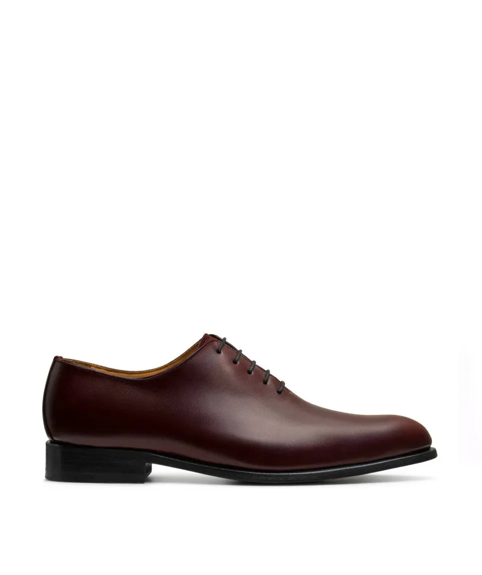 Finsbury BROADWAY oxfords bordeaux lakleer