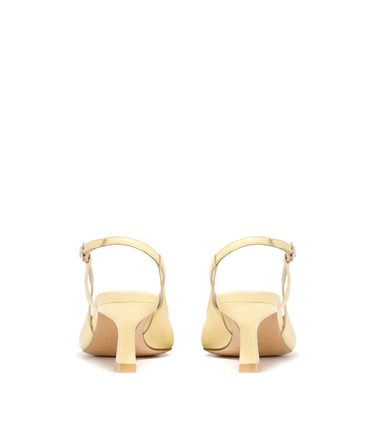 Finsbury Capri Pumps Citroengeel Leer Dames