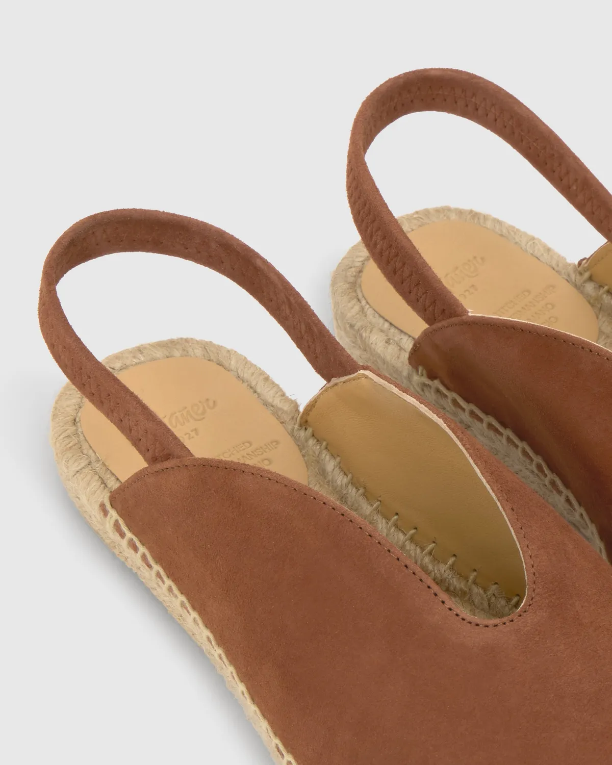 Castaner Rania 007 espadrilles cognac suède