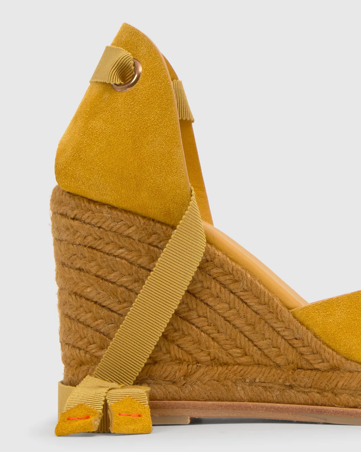 Castaner Camila C/8/269 dames espadrilles amber suède 11cm