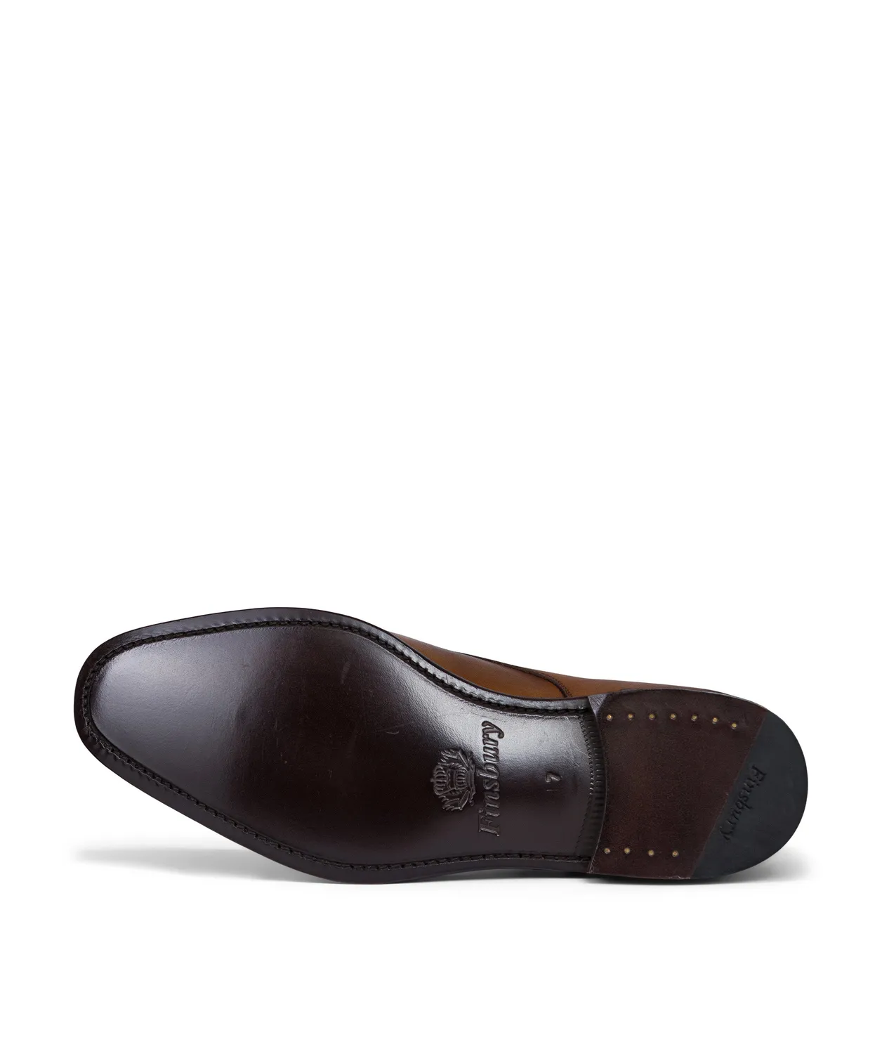 Finsbury CAMBRIDGE Double Monks lichtbruin box calf