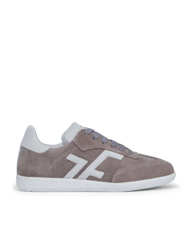 Finsbury Mathilde sneakers grijs wit leer