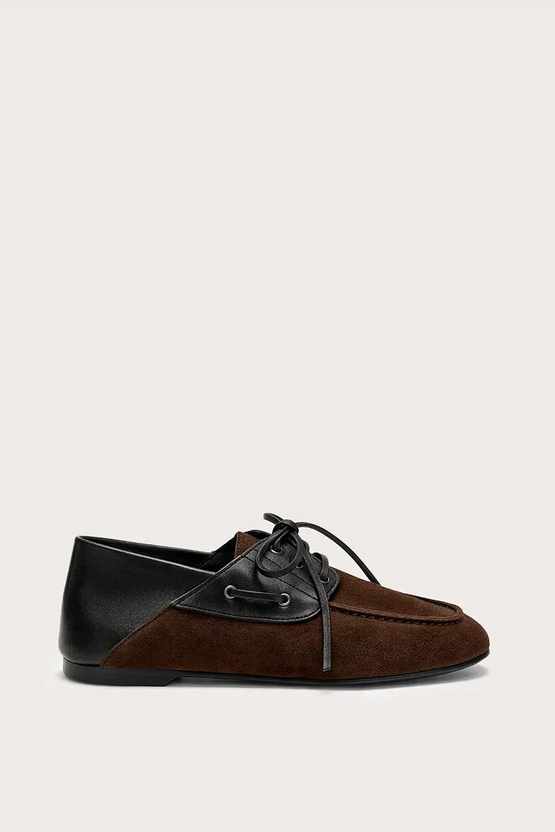 Bryan Stepwise Yale bootschoenen cacao bicolor leer