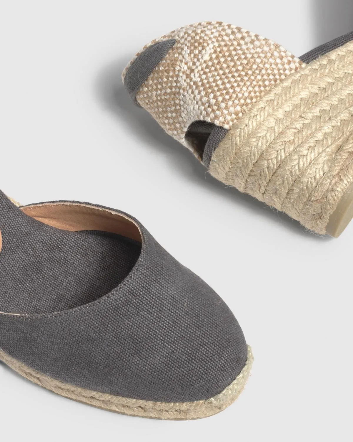 Castaner Carina 6 002 espadrille charcoal canvas