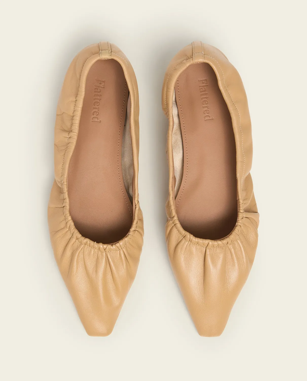 Flattered Isa ballerina's biscotti leer maat 35-42