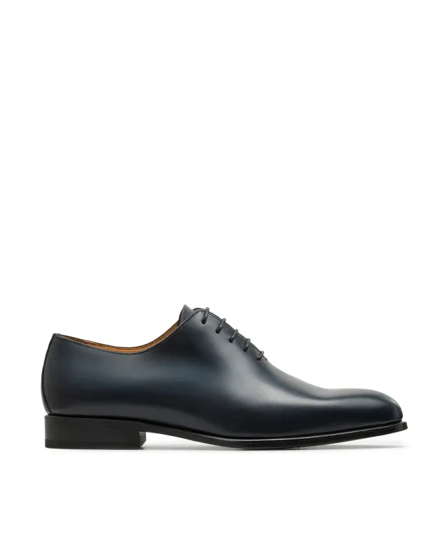 Finsbury Broadway Oxfordschoen ocean blue lakleer