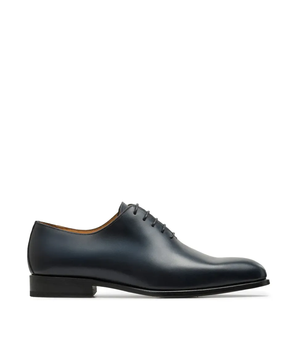 Finsbury Broadway Oxfordschoen ocean blue lakleer
