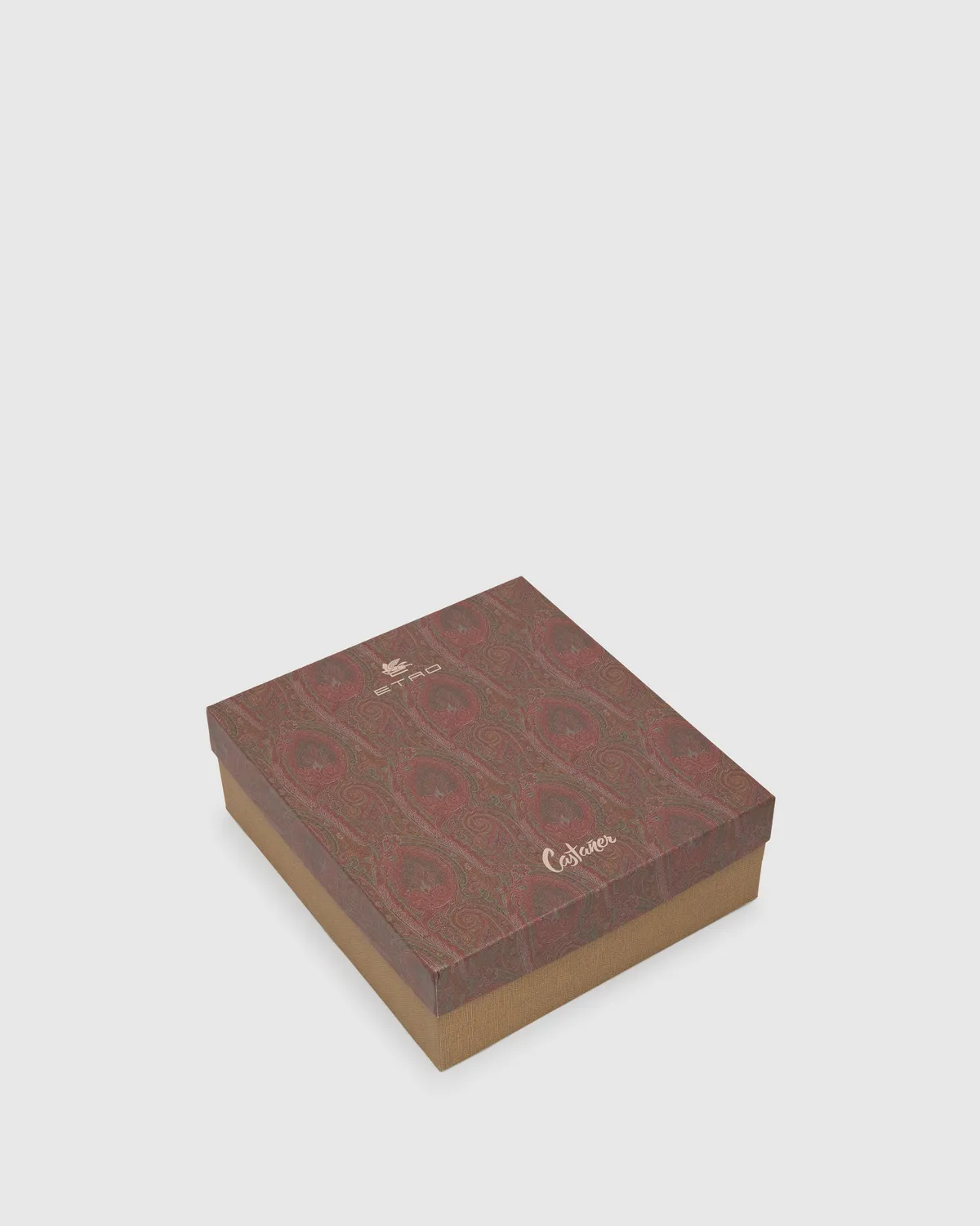 Castaner Bertina T/271 enkellaarsjes paisley taupe 8 cm