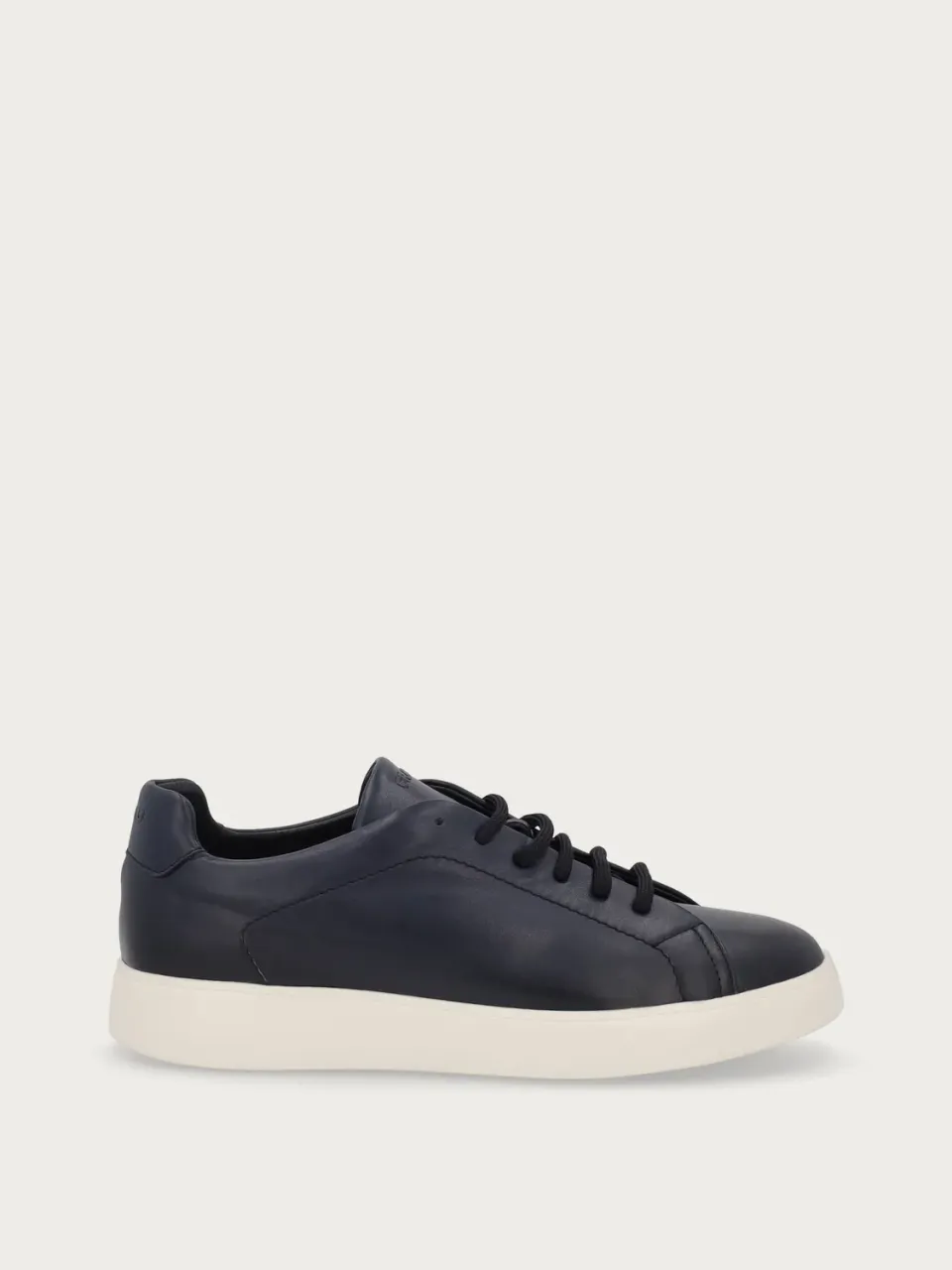 Frau Minimal blauwe leren sneakers heren