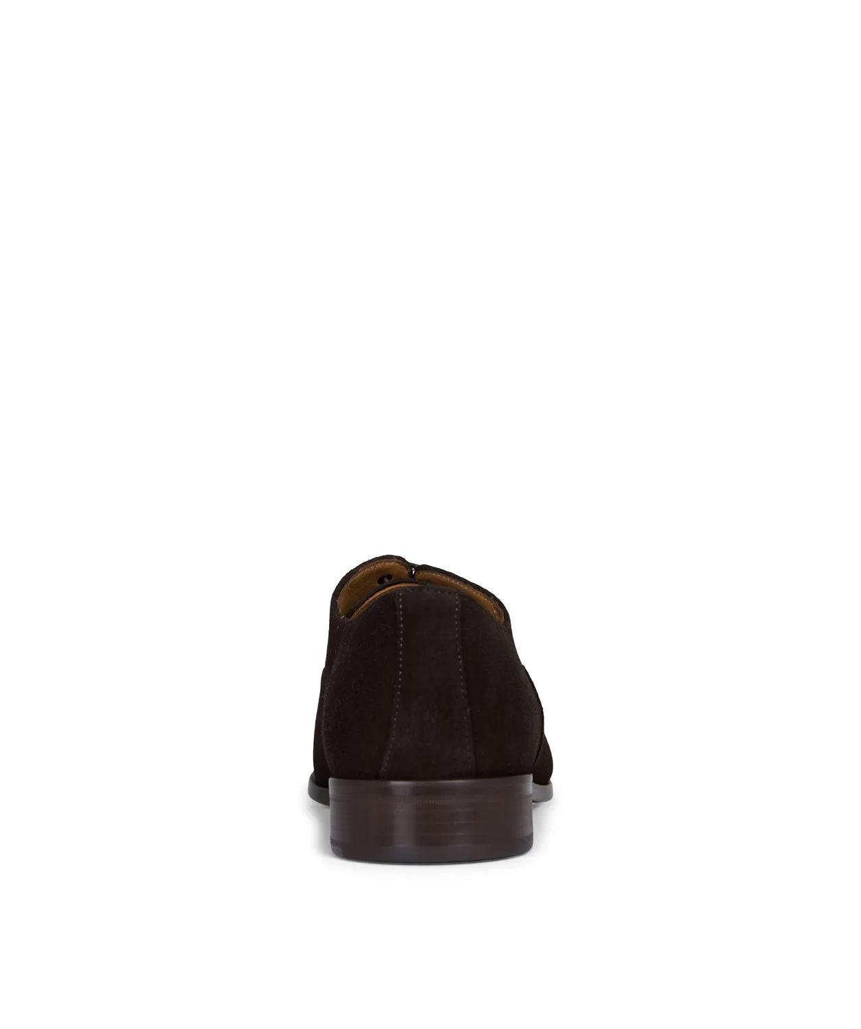 Finsbury Whitney Oxford donkerbruin velours suede