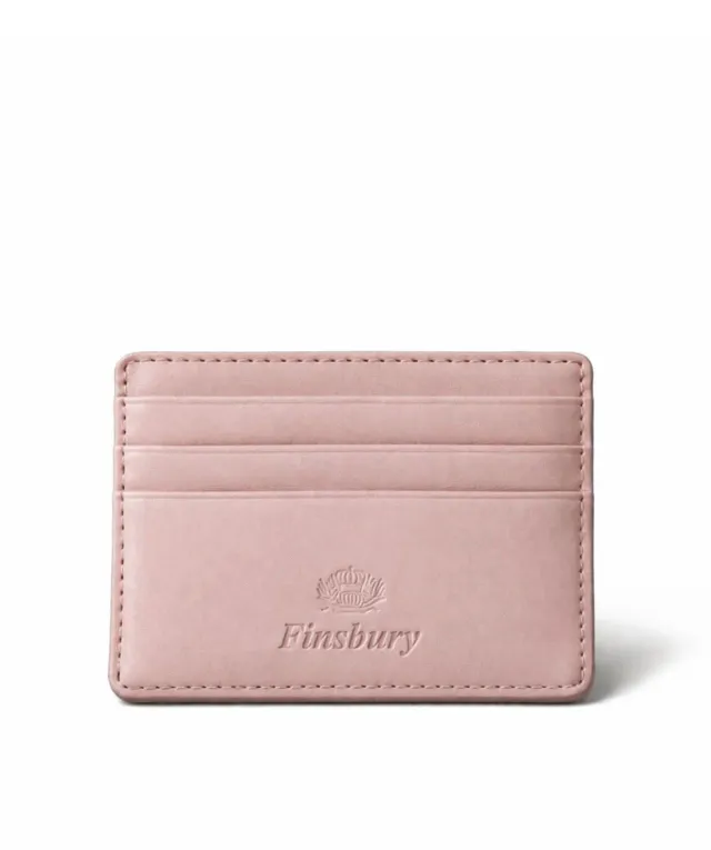 Finsbury Pink Card Holder pashouder roze leer