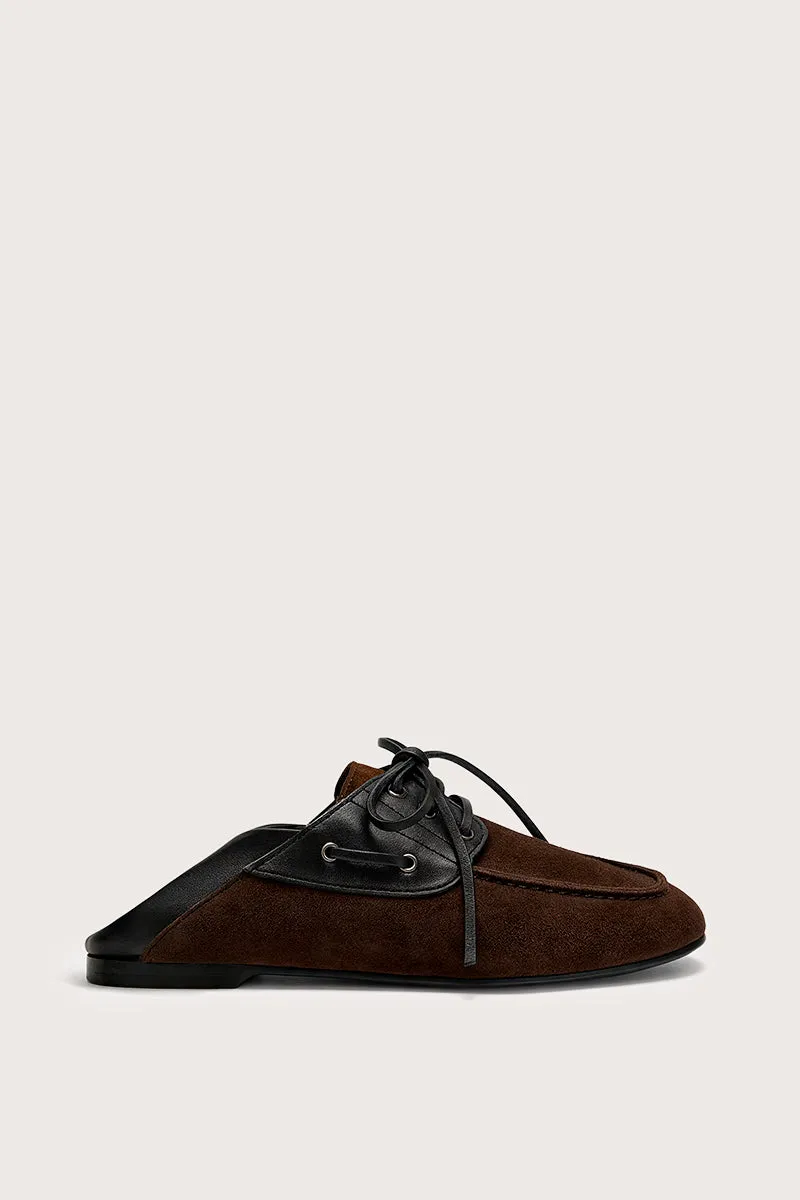 Bryan Stepwise Yale bootschoenen cacao bicolor leer
