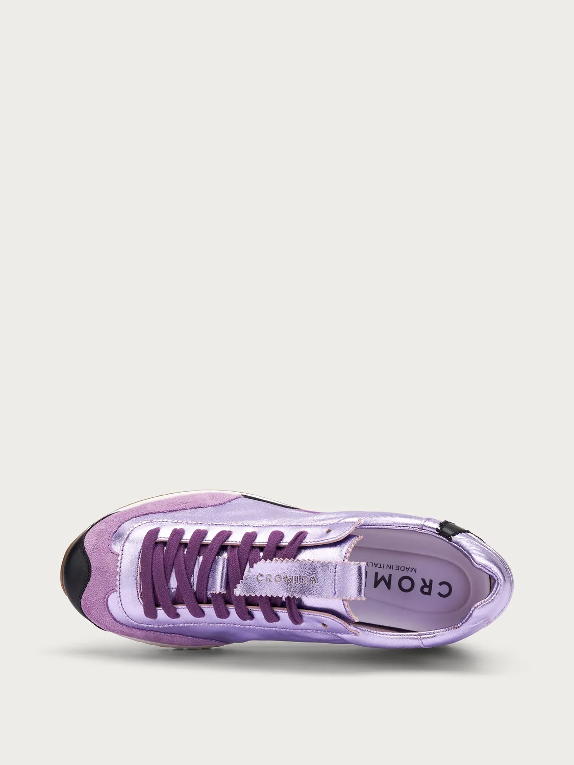 Frau Cromier Quantum Bloom sneakers metallic dames