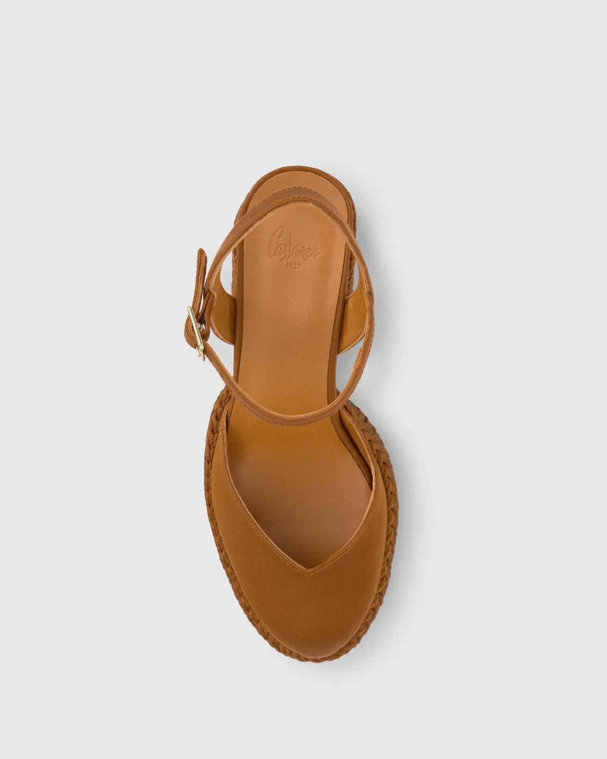 Castaner Vilnia/312 pumps ocre satijn 10cm hak